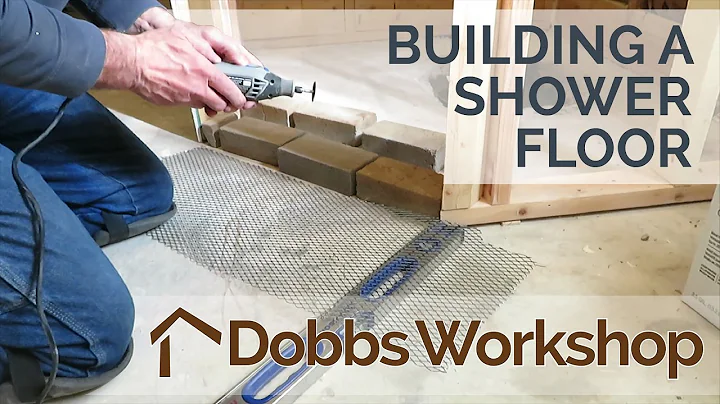 Building a Shower Floor From Scratch - Part 1 of 2...