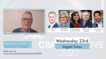 Introduction to CitA Tech Live - Virtual Summit - 21st 25th September 2020 by Alan Hore