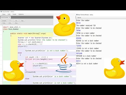 Duck number |