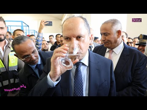 تدشين المحطة المدمجة لتحلية مياه الأجاجة باجنان ابيه وقنطرة على واد تانسيفت بايغود