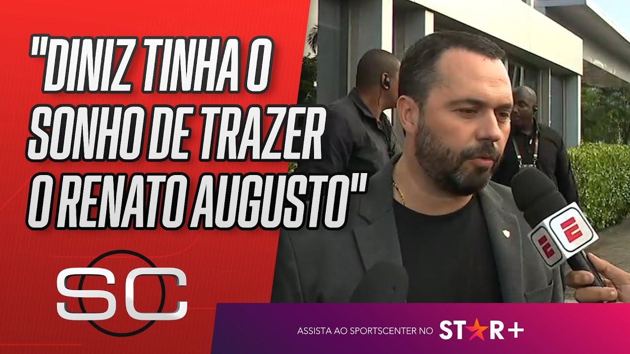 PRESENTE DE NATAL? PRESIDENTE DO FLUMINENSE FALA SOBRE POSSÍVEL CHEGADA DA RENATO AUGUSTO