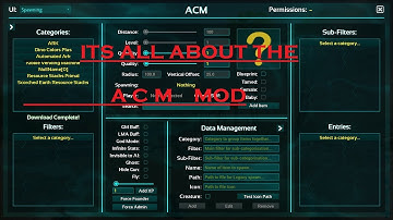 ARK  its all about the A C M MOD for pc