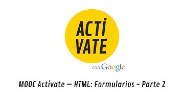 HTML: Formularios - Parte 2