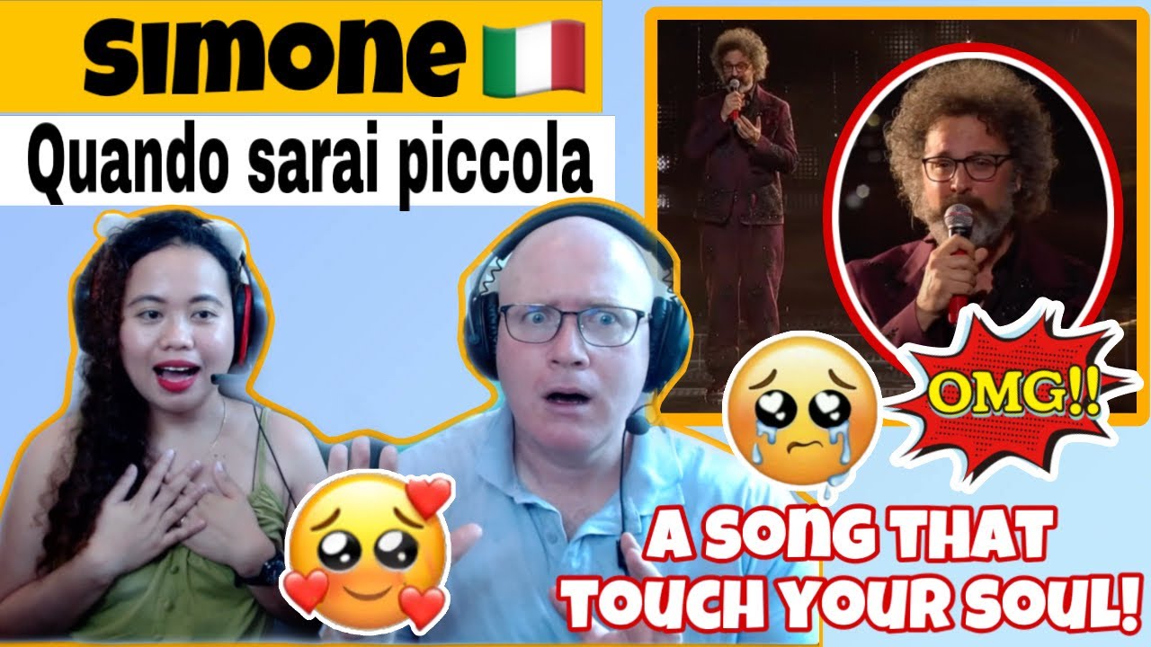 Simone Cristicchi - Quando sarai piccola | Sanremo 2025 | Eurovision Italy 2025 reaction! 🇮🇹