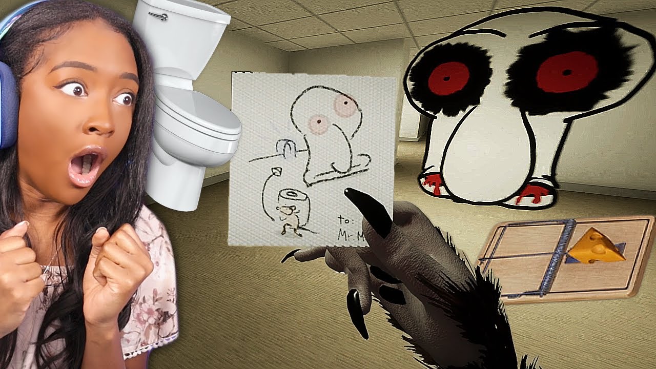 *NEW* I'M BACK ON THE TOILET... IN THE BACKROOMS... AS A MOUSE?!! | Toilet Chronicles [DLC Endings]