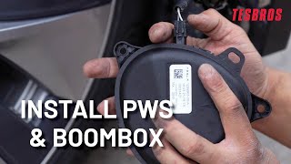 How To Install PWS To Get Boombox In Tesla Model Y  TESBROS