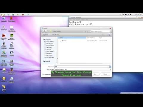 Shutdown the target PC by inserting your USB