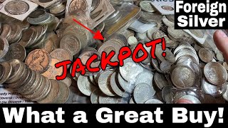 I Bought 15 Lbs of Foreign Silver Coins - Old Silver - World Coins