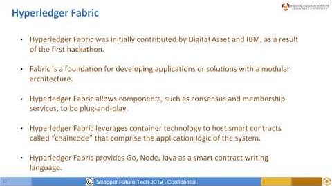 Hyperledger Fabric Tutorial (Part 1) by Sanket Raiturkar | IBI - Best Blockchain Training Institute