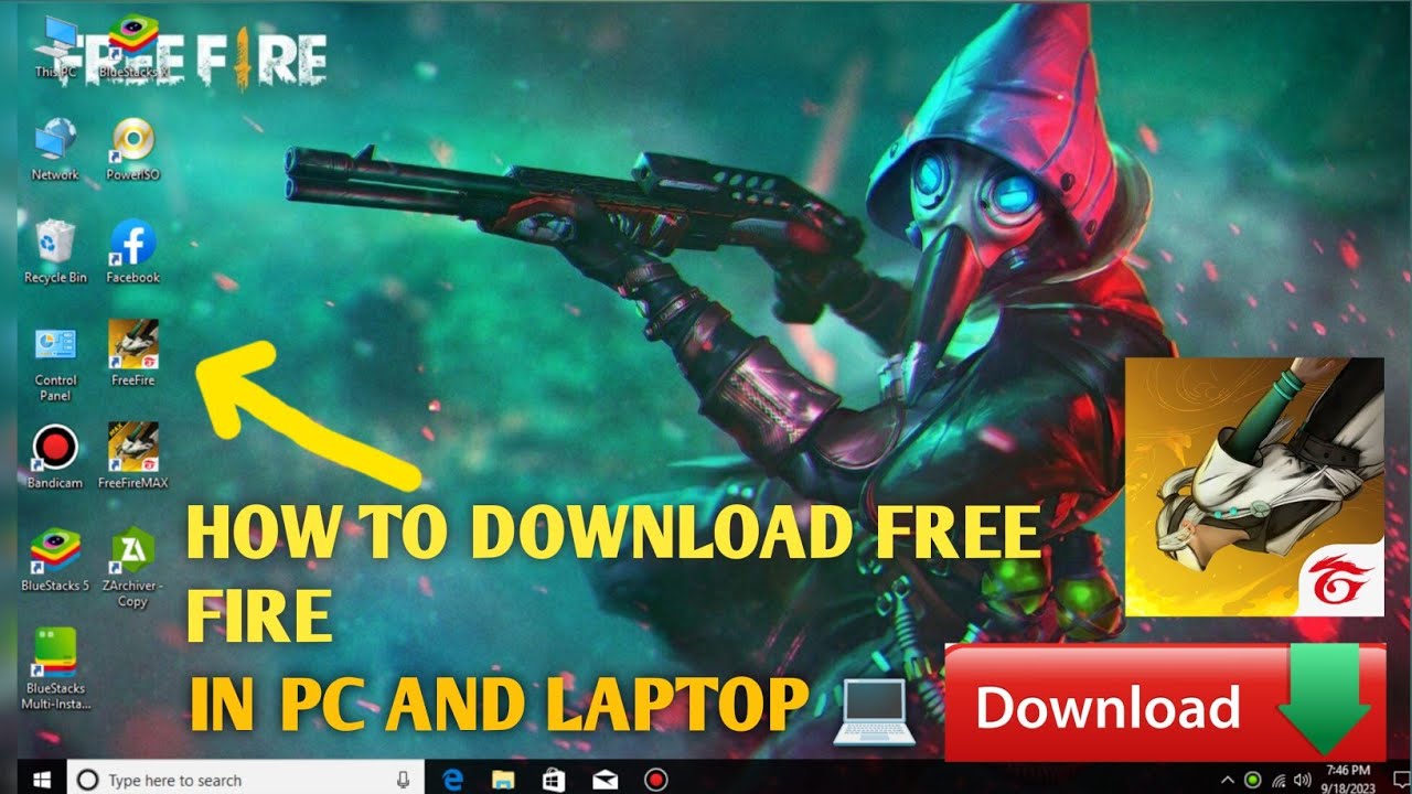 How To Download And Install Free Fire And Free Fire Max In Pc | In All ...