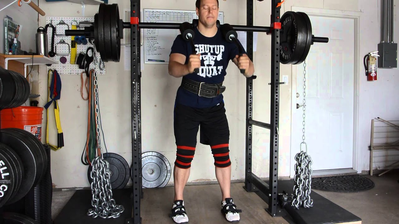 Safety Squat Bar 1 RM YouTube