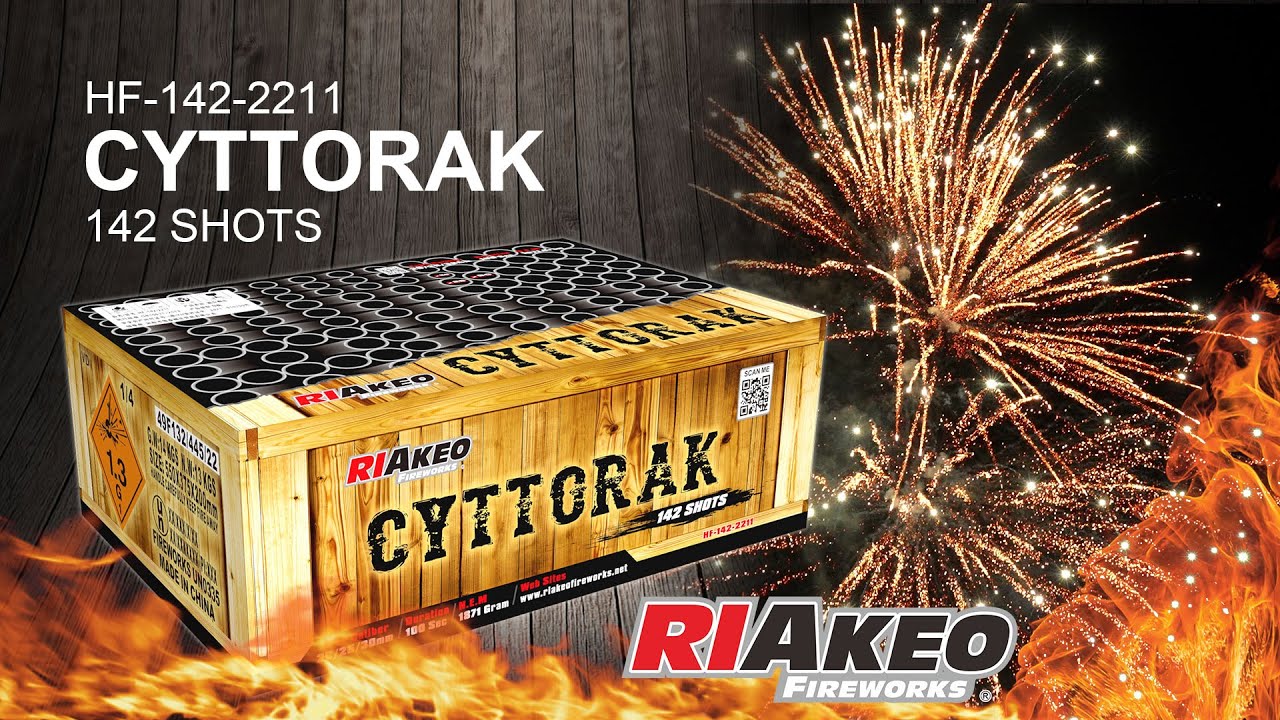 CYTTORAK   HF-142-2211   20/25/30mm | RIAKEO FIREWORKS