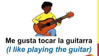 Spanish Lesson 29 - HOBBIES in Spanish Hobbies and Sports Vocabulary Los pasatiempos en español