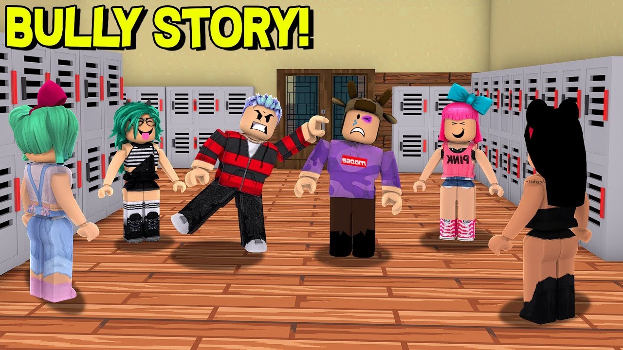 Roblox Story Of Getting Bullied In School Youtube - the new girl gets bullied at school a roblox bully story