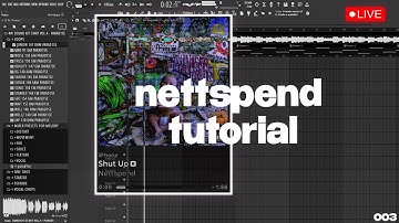 HOW TO MAKE MELODY beat for NETTSPEND | FL Studio Tutorial