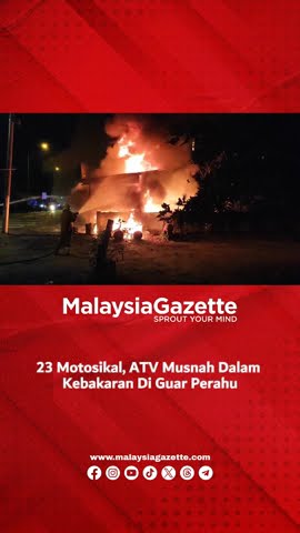 MG Short : 23 Motosikal, ATV Musnah Dalam Kebakaran Di Guar Perahu