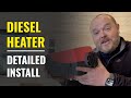 Camper van conversion | How to install a diesel heater