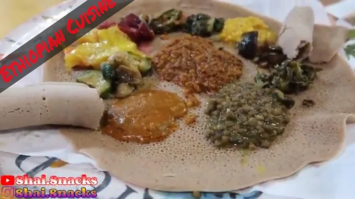 First Time| Teff Fields Vegan Ethiopian Food Mukbang|