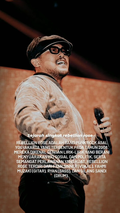 sejarah singkat band rebellion rose #bandindonesia #rebellionrose #sejarahsingkat #bestband
