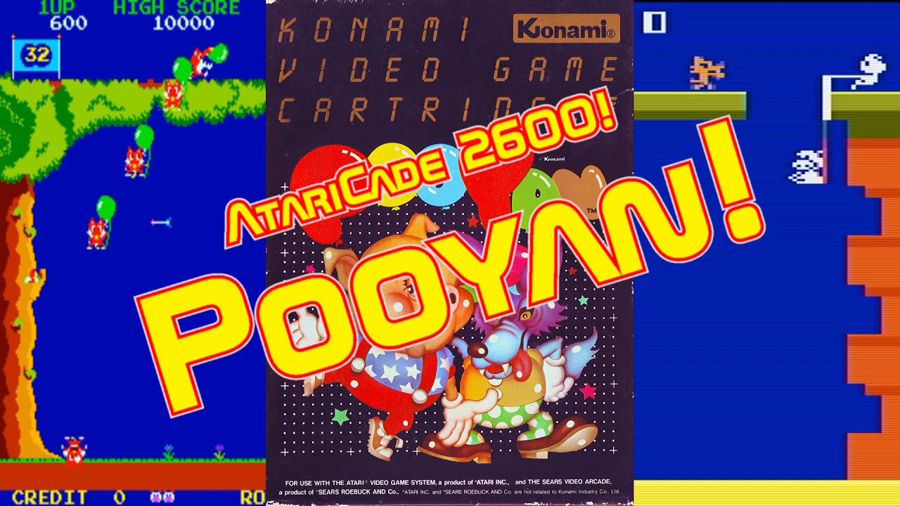 AtariCade 2600! Pooyan! - YouTube