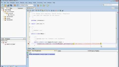 Conexion Java Mysql Oracle Parte 1
