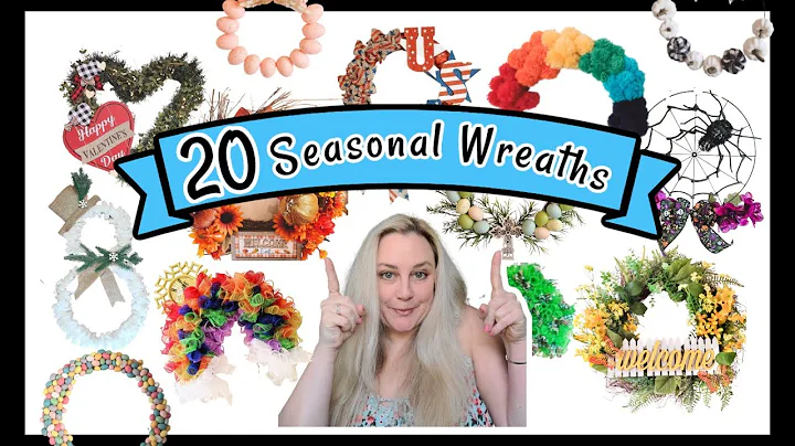 AMAZING!!! Wreaths of all Seasons