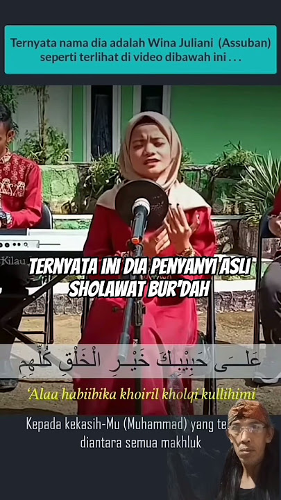 ternyata ini dia pelantun asli sholawat bur'dah#sholawatmerdu #sholawatviral #jangkauanluas #viral
