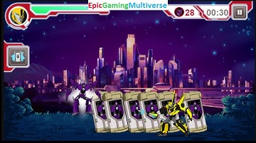 Transformers Robots In Disguise Protect Crown City Level 5 Gameplay  - Playing As Bumblebee