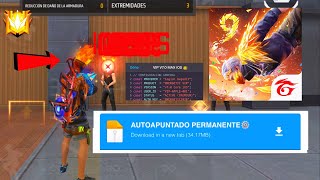 ¡NUEVO HACK DE AUTO APUNTADO! TODO ROJO EN FREE FIRE MAX 😱