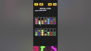 Ball Sort Puzzle Special Level after Level 1540 / Lock Ball and Key Ball and Question Mark Ball