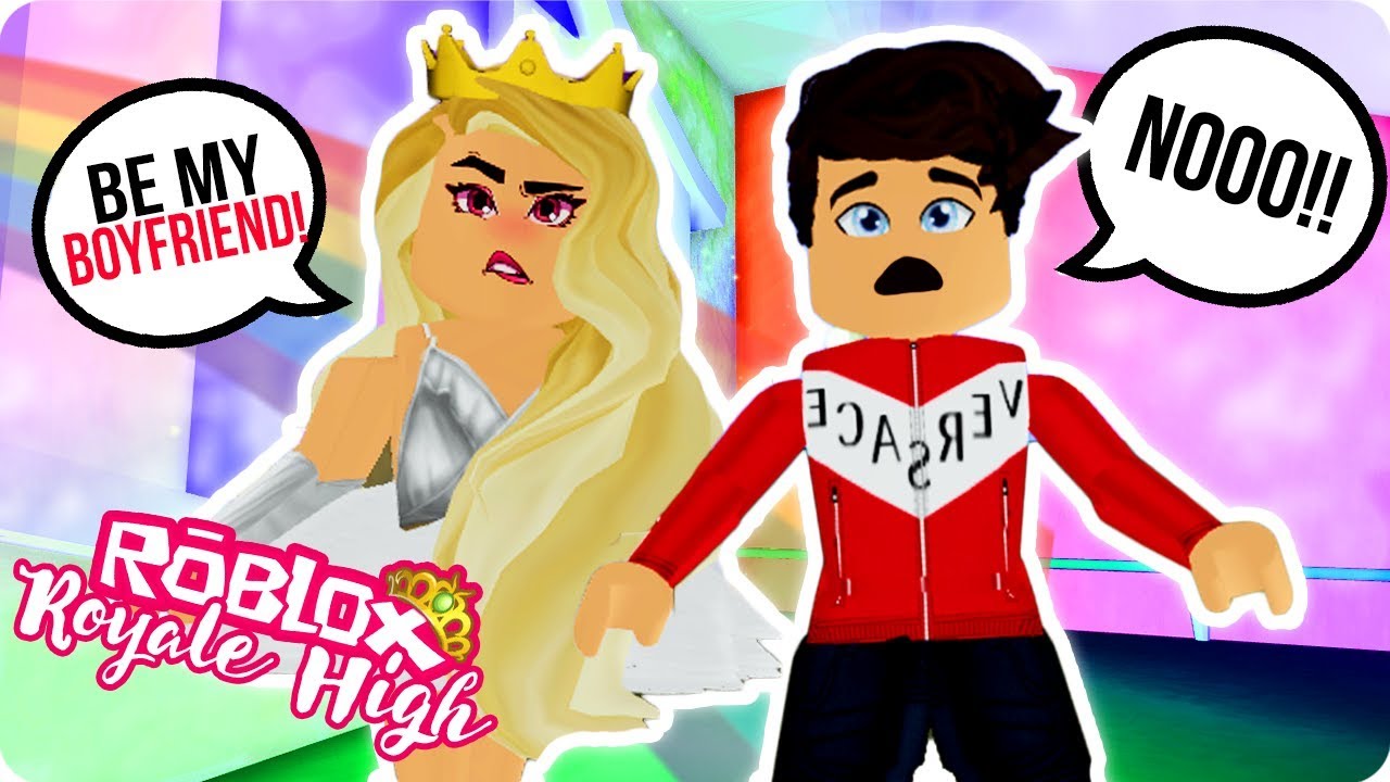 Spoiled Rich Girl Forces New Boy To Be Her Boyfriend Roblox Royale High Roleplay - boy rich roblox character
