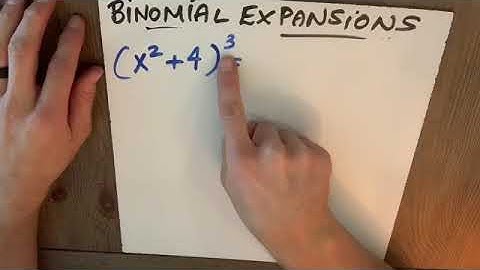 Binomial Expansion Part II