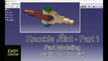 Catia knuckle joint Part 1