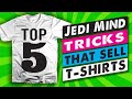 5 Psychological Triggers to MAKE PEOPLE BUY T-shirts (How to Increase Conversions)