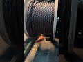 Raw reel 1 inch wire rope full 130 feet of big wire 