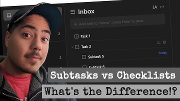 Subtasks vs Checklists: What