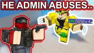 1V1 WITH THE OWNER OF ARSENAL.. | ROBLOX