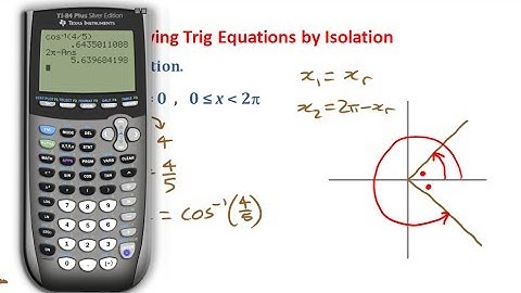 Solving First-Degree Trig Equations by Isolation • [4.4a] PRE-CALCULUS 12