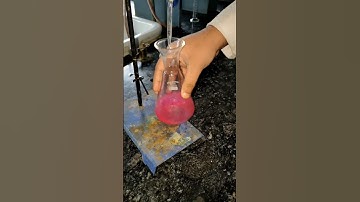 Find Saponification Value Of Oil With Titration Method #lab #practical #pharmacy #medicalstudent