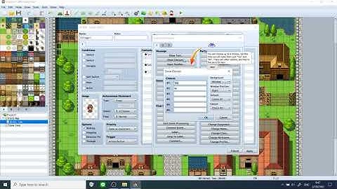 Tutorial From RPG Maker MV Step  2 Event Basics Dialogue RPG Maker MV