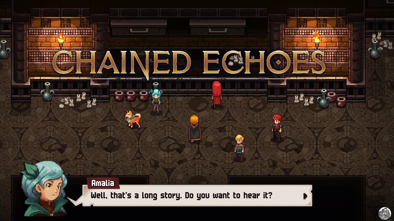 Chained Echoes - 54 - Amalia & Ba'Thraz quest: The Grave of Reina - Gameplay