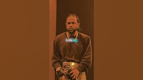 Kendrick Lamar MADE Security Cry 🥺💙