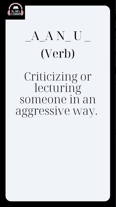 another-word-for-verbal-attack-harangue-shorts-youtube