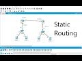 How to Configure Static Routing in Cisco Packet Tracer|| 2019