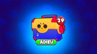 Mon DERNIER PACK OPENING sur BRAWL STARS 😔