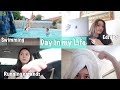 A day in my life (swimming, running errands, summer school)