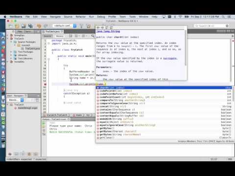 Tutorial: Java Try