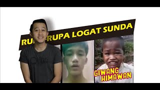 Rupa Rupa Logat Sunda //Sunda Banten