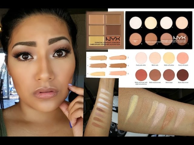 50 Shades of Greige ~The best Contour Palette~NYX Highlight & Contour Pro  Palette review ⋆ Amellia Mae