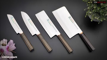 Bộ Dao Bếp KHÔNG RỈ Cao Cấp - Hàng Chuẩn Của DAO VIP - HTX Dao Phúc Sen
